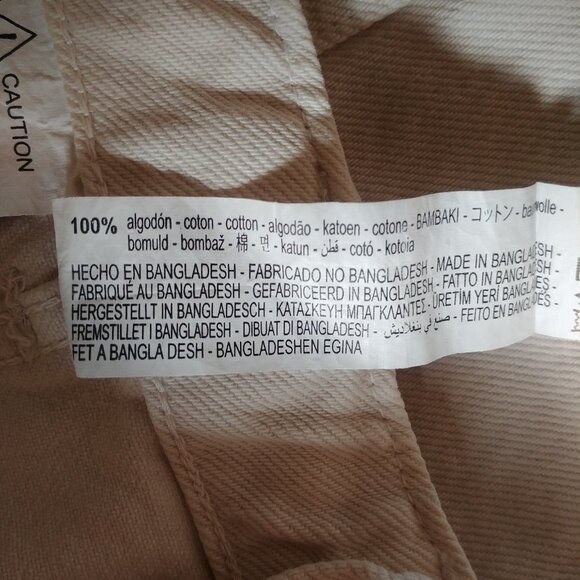 Zara Long Cream Off White Denim Skirt Front Slit Midi Maxi 100% Cotton S… - Picture 6 of 14